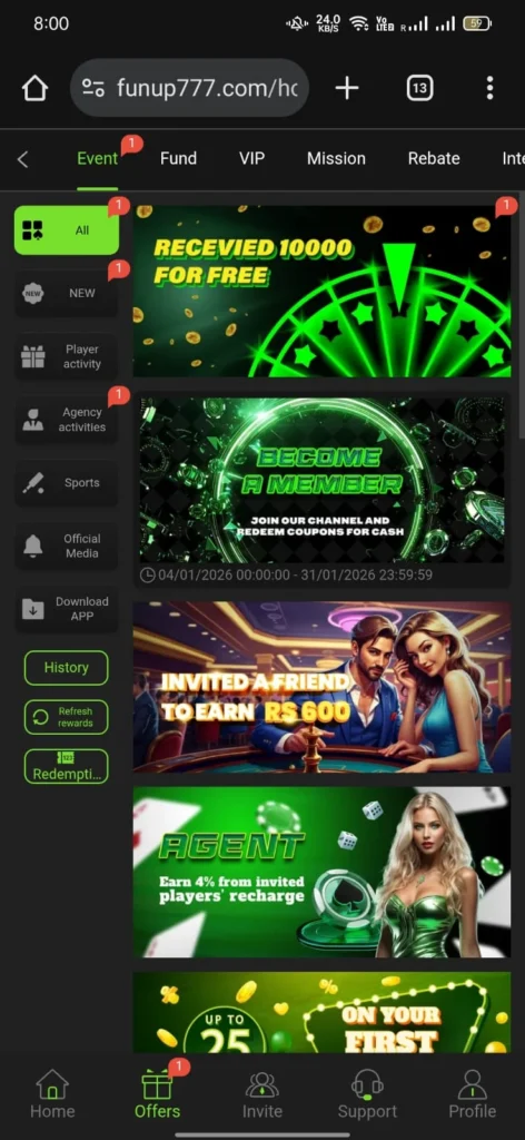 FunUp777 Game Download